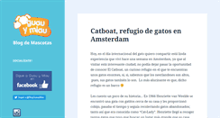Desktop Screenshot of guauymiau.com